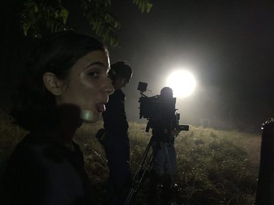 Behind the scenes of Eres Tu Papa. The first psychological horror film to be made in Cuba. Directed by Rudy Riverón Sánchez